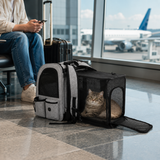 Rucksack mit erweiterbarer Liegefläche für Hunde & Katzen – Komfortabel unterwegs
