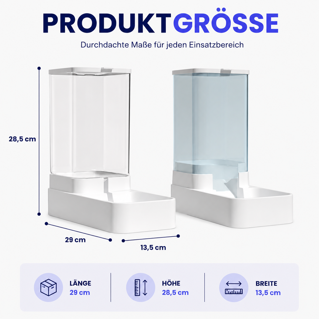 Automatischer Futter- & Wasserspender 3,8 L für Hunde & Katzen – Immer bestens versorgt