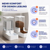 Automatischer Futter- & Wasserspender 3,8 L für Hunde & Katzen – Immer bestens versorgt