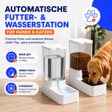 Automatischer Futter- & Wasserspender 3,8 L für Hunde & Katzen – Immer bestens versorgt